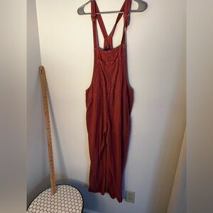 AERIE Pink Overalls Size XS‎